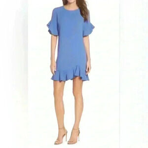 Francesca's Collection Blue Rain - Blue Dress